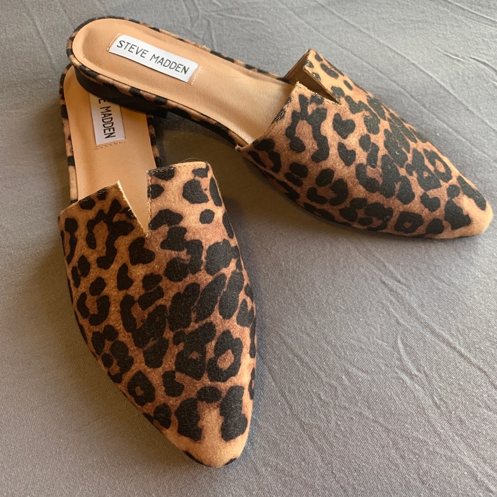Cheetah Print Steve Madden Flats